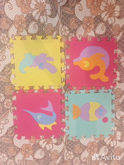 Коврик пазл