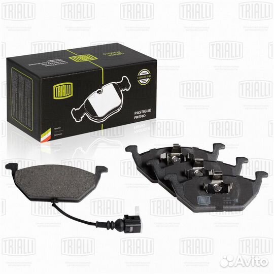 Колодки тормозные дисковые trialli PF 1809