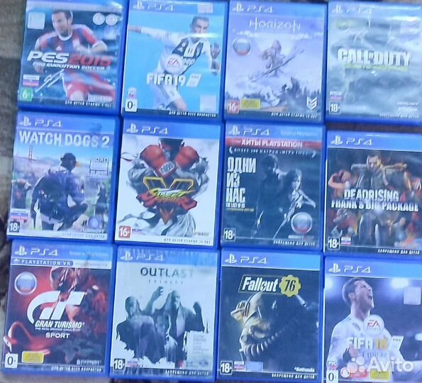Игры ps4