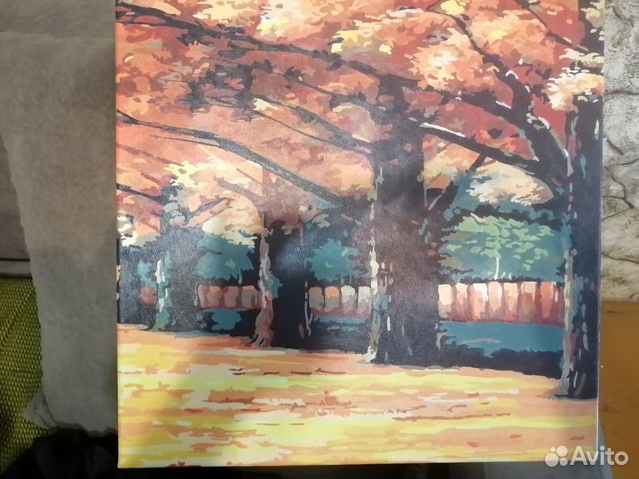 Картина готовая красками