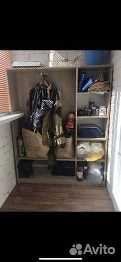 Стеллаж на балкон