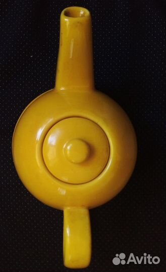 Чайник для заварки желтый дизайнерский