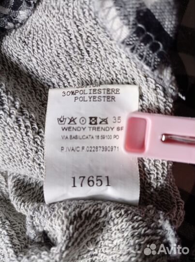 Туника блузка Wendy Trendy Италия 46/М/170