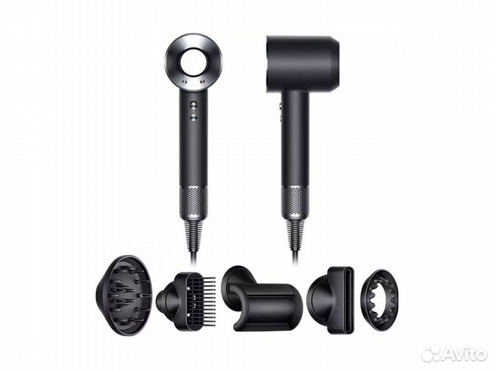 Фен Dyson Supersonic HD07 Black/Bright Nickel