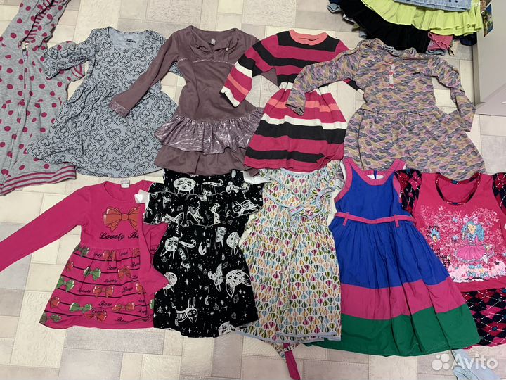 Пакет одежды на девочку 104 110