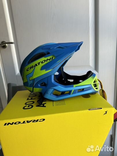 Детский шлем защитный cratoni c-maniac pro