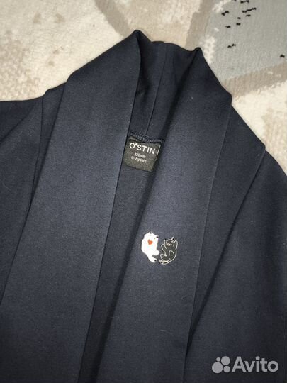Жакет Ostin р.122 школьный синий