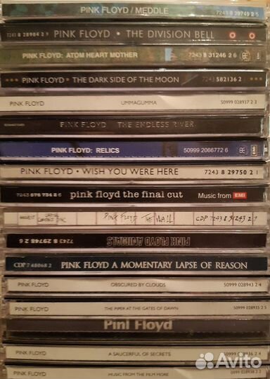 Коллекция Pink Floyd 15 дисков