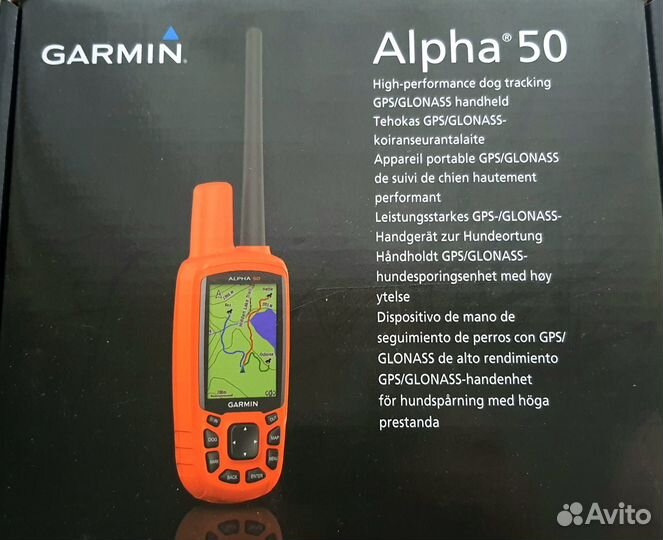 Garmin Alpha 50 Русская версия