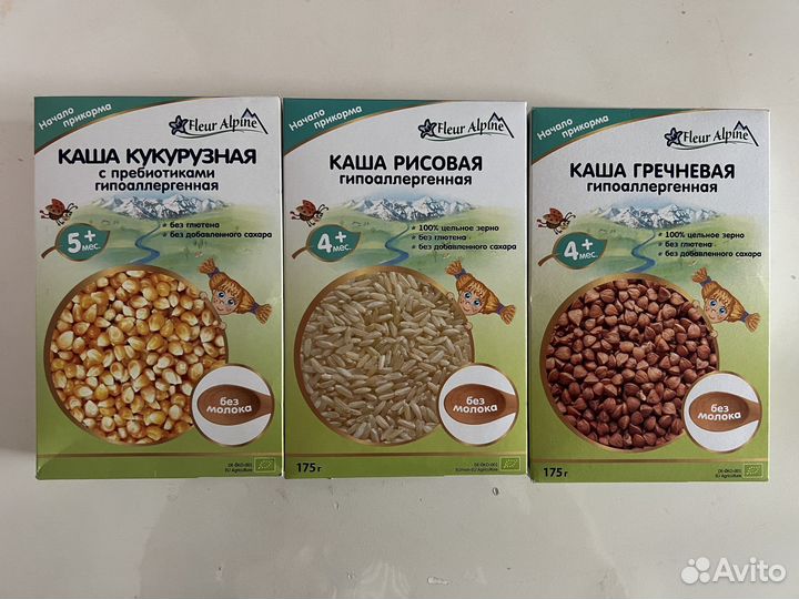 Каша безмолочная