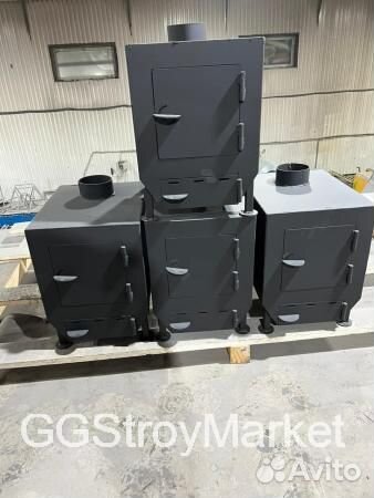 Печь буржуйка отопительная