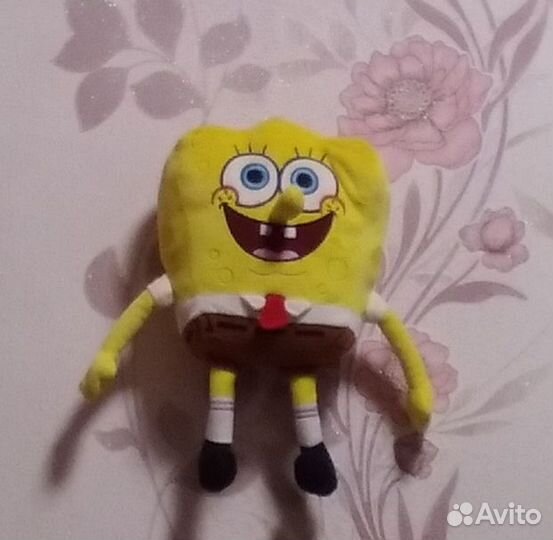 Мягкая игрушка губка боб