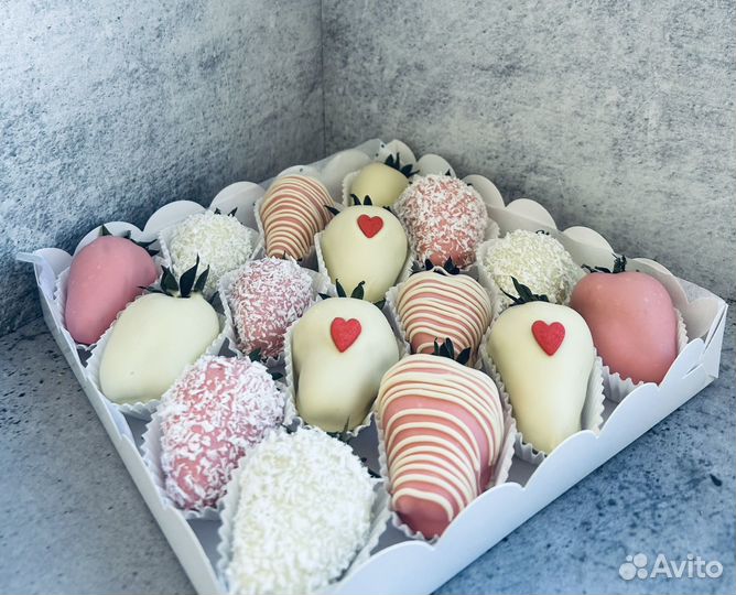 Клубника в шоколаде набор