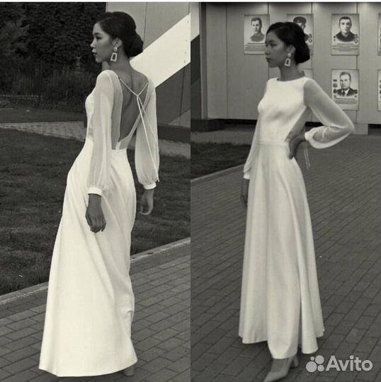 Платье свадебное/выпускное