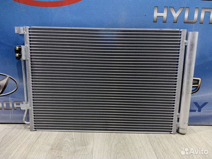 Радиатор кондиционера Hyundai solaris 2