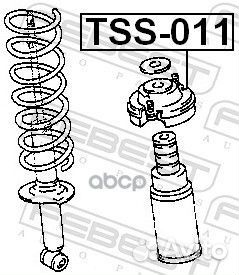 Опора заднего амортизатора TSS011 Febest