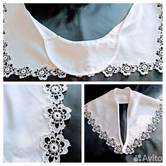 Винтажные кружевные воротнички времён СССР