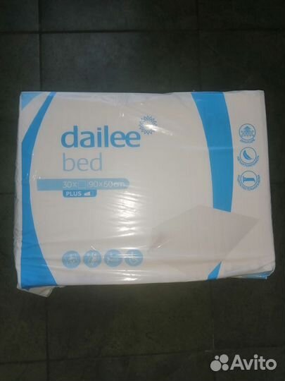 Пеленки одноразовые 60х90 30 штук