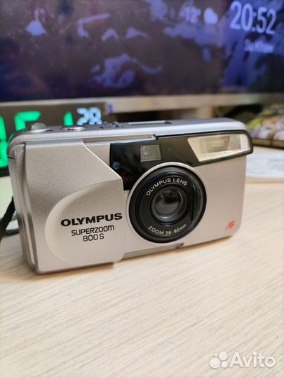 Пленочный фотоаппарат olympus superzoom 800s