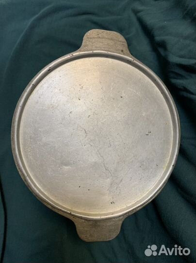 Казанок СССР с алюминиевой крышкой