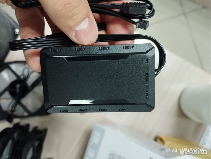 Кулеры вентиляторы 120 мм argb с контроллером
