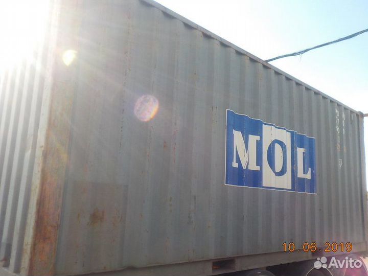 Контейнер 20 футов б/у moau7709001