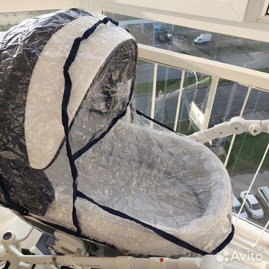 Коляска 2 в 1 Adamex Monte Carbon