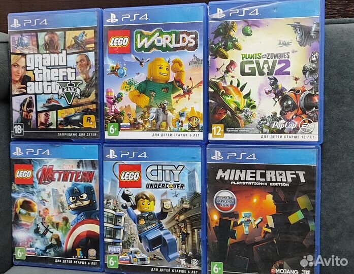 Диски игры для ps4