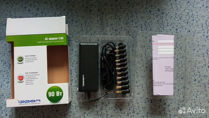 Адаптер питания ноутбука Ippon E90