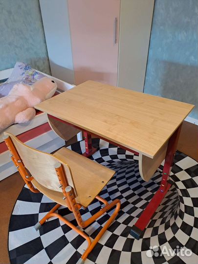 Парта и стул растущие