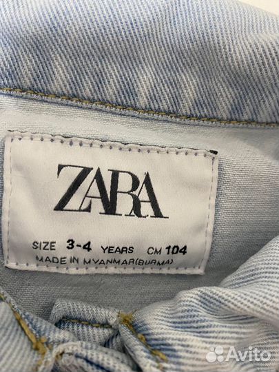 Пакет вещей для девочки zara gap 104