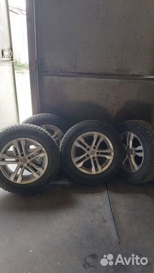 Колеса в сборе r16 шипованные для Duster, Kaptur