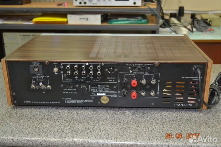 Рессиверы Kenwood KR-720, 750 (в макинтоше)
