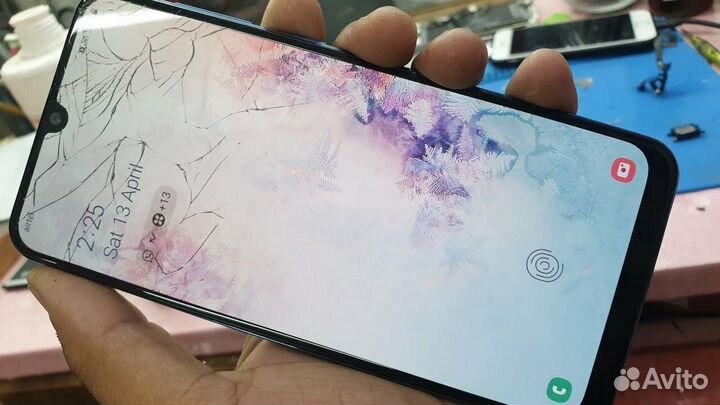 Замена разбитого стекла на samsung A30 / A50