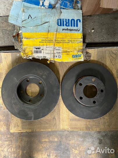 Диски тормозные передние jurid 561547J Европа