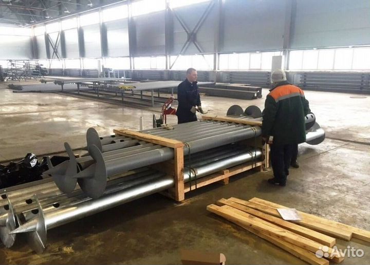 Винтовые сваи