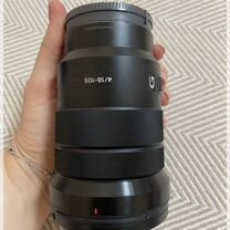 Объектив sony e 18 105