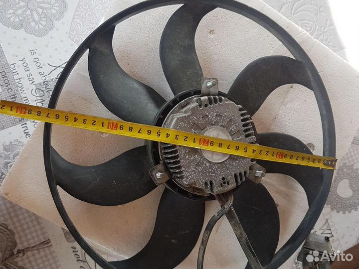 Вентилятор охлаждения vag шкода тигуан 1k0959455fr