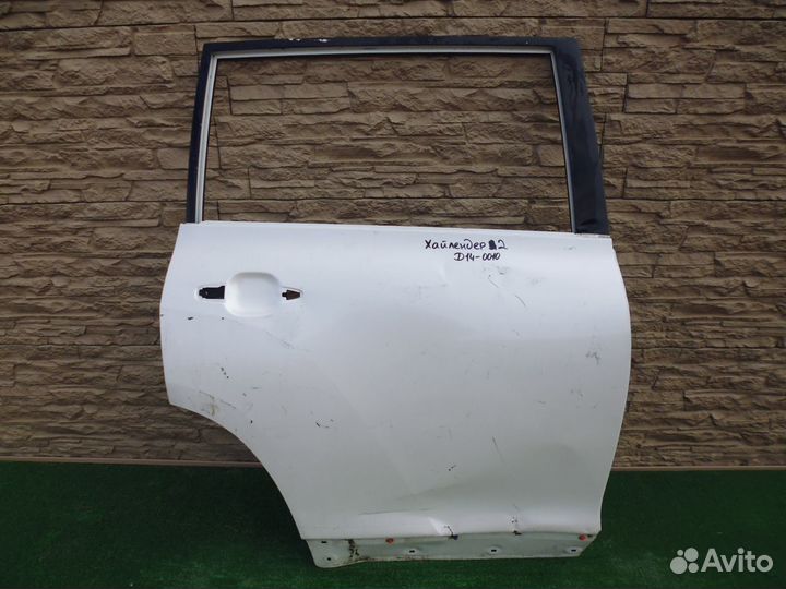 Тойота Хайлендер 2 дверь задняя правая 2007-2013