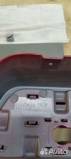 Накладка заднего бампера mini Hatch JCW F 56