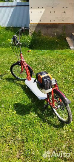 Самокат с мотором