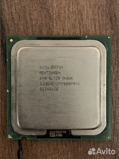 Процессоры Intel Pentium