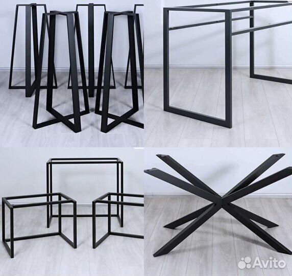 Подстолье лофт металл