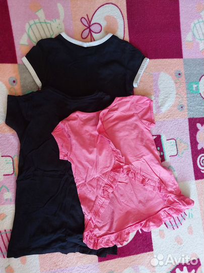 Вещи для девочки пакетом на рост 122-128