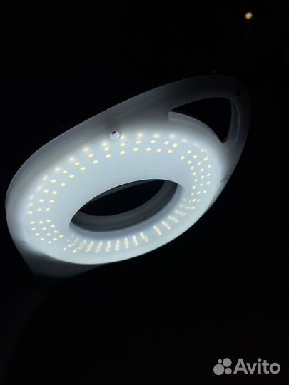 Лампа лупа напольная