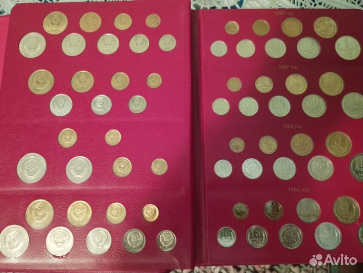 Альбом Коллекционер монет СССР 1961-1991
