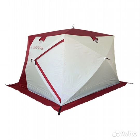 Палатка зимняя Куб Снегирь 4Т long Компакт