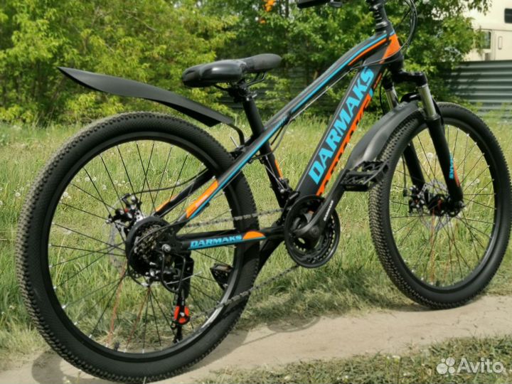 Подростковый горный велосипед на 24х колесах