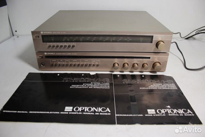 Optonica SM-5100HB+ST-5100HB Усилитель +Тюнер