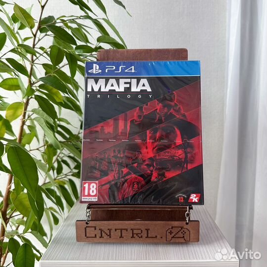 Новый Mafia Trilogy PS4/PS5 Диски